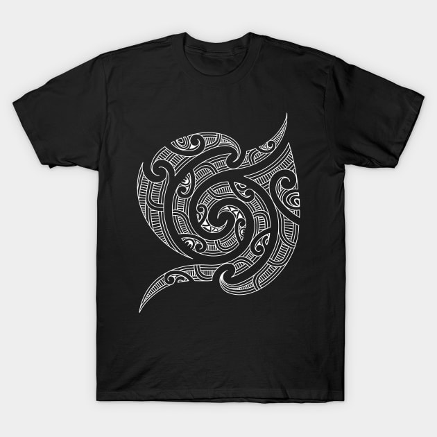 Maori pattern T-Shirt by Tikitattoo